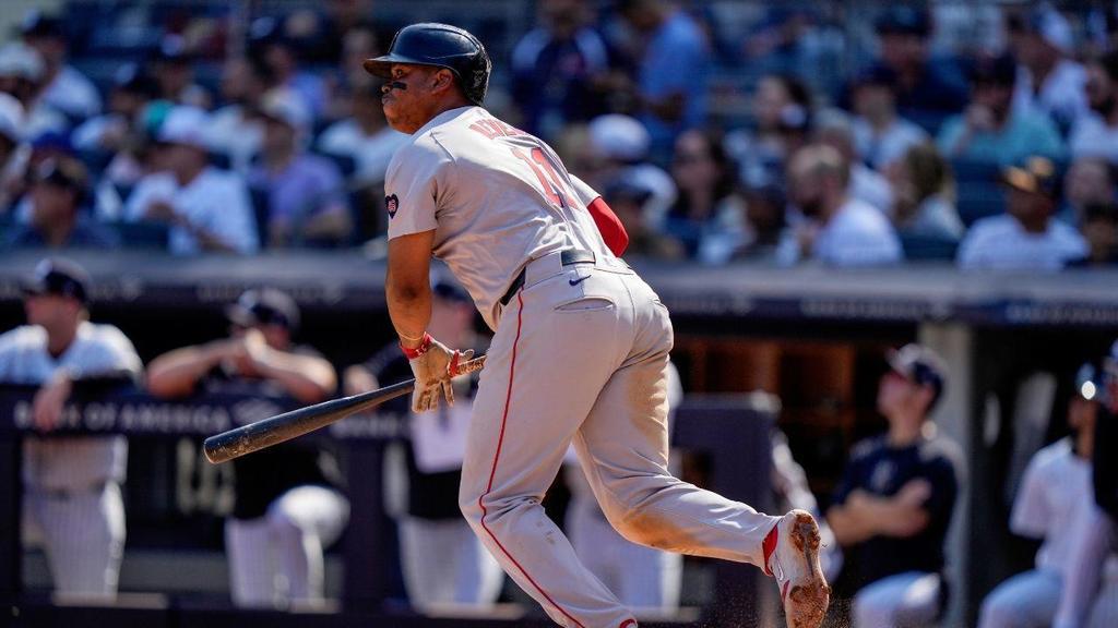 Devers' intentional walk from Cole with no runners one on sparks Red
Sox over Yankees 7-1