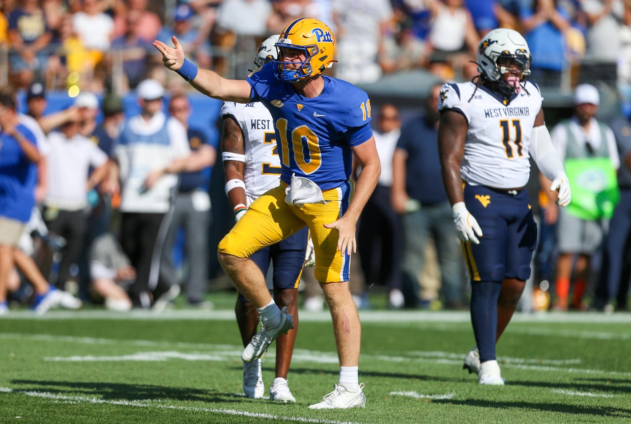 PHOTOS: Pitt tops WVU 38-34 in Backyard Brawl thriller