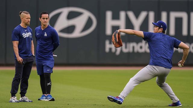 Dodgers Braves Baseball 