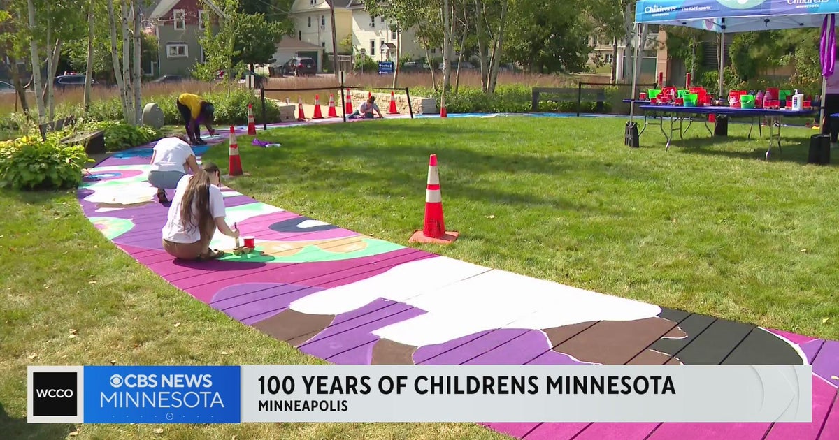Children's Minnesota celebrates 100 years through art - CBS Minnesota