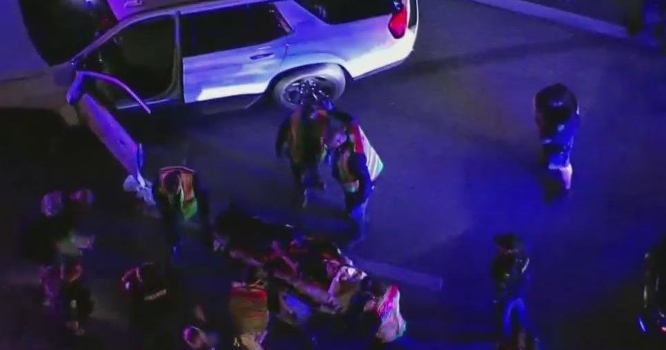 Fort Lauderdale police vehicle sideswiped in I-95 crash - CBS Miami