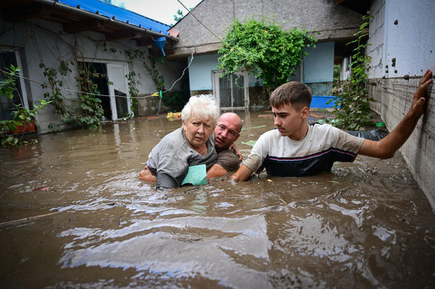 ROMANIA-WEATHER-FLOODS 