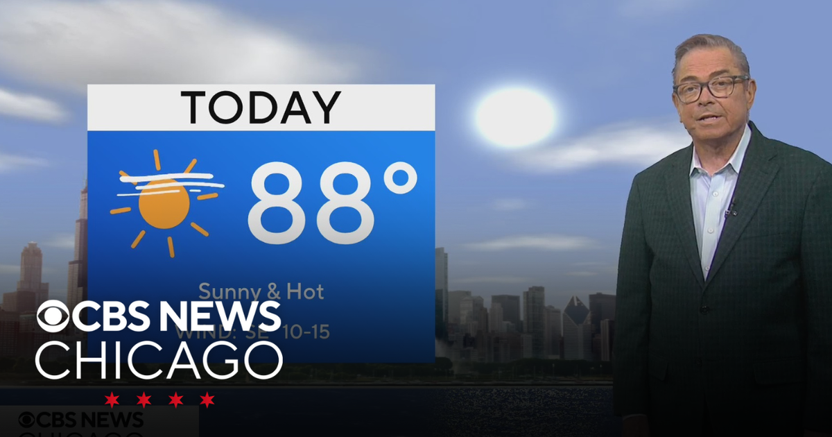 A sunny and warm start to the week in Chicago - CBS Chicago