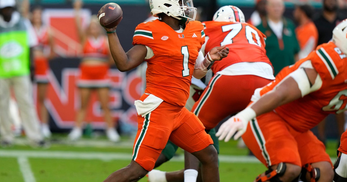 Miami quarterback Cam Ward approaches 15,000-yard passing milestone Miami quarterback Cam Ward approaches 15,000-yard passing milestone