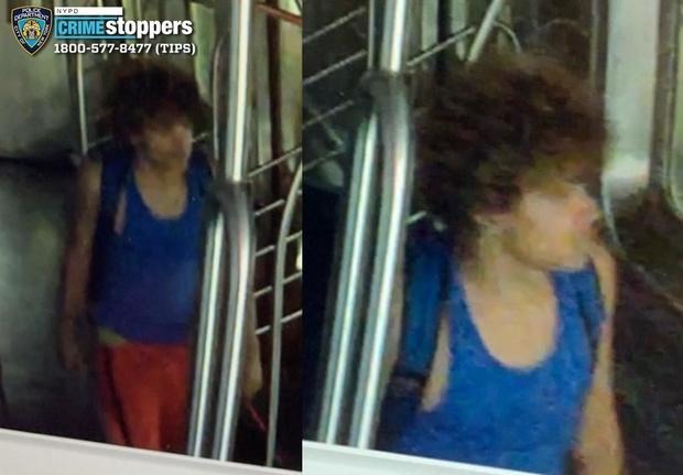 One of the two individuals accused of operating an unoccupied subway car in Queens 