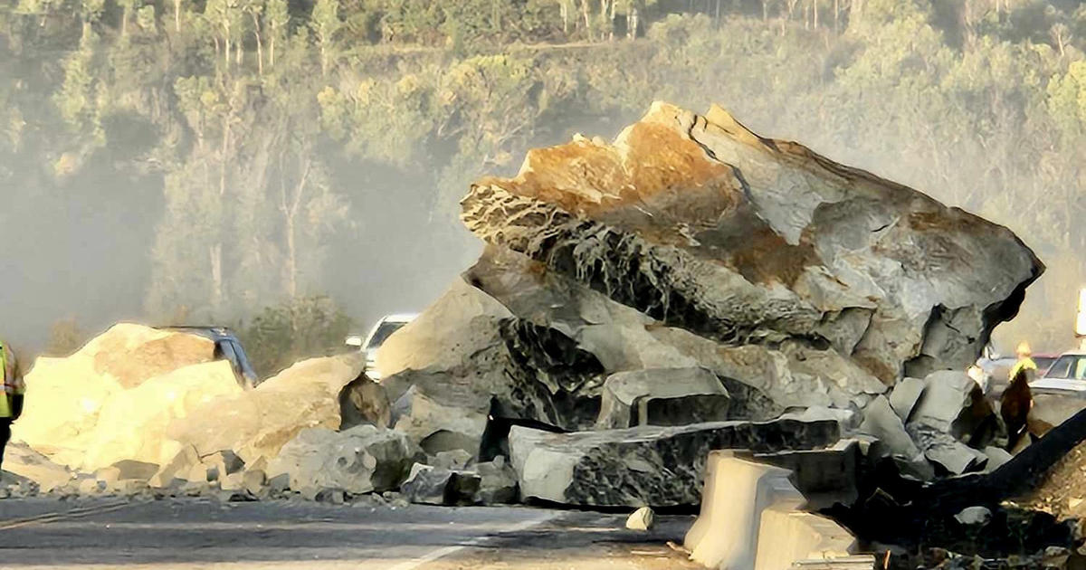 Rockslide Closes Highway 40 in Colorado