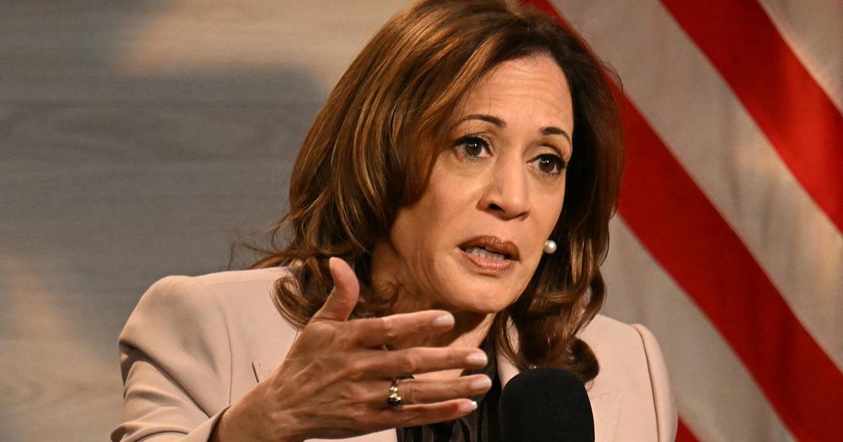 Kamala Harris talks child care tax plan in NABJ interview