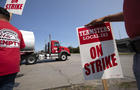 Marathon Oil Union Workers Strike In Detroit 