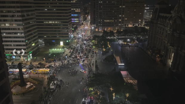 Car meetup outside City Hall in Philadelphia, 9/22/2024 