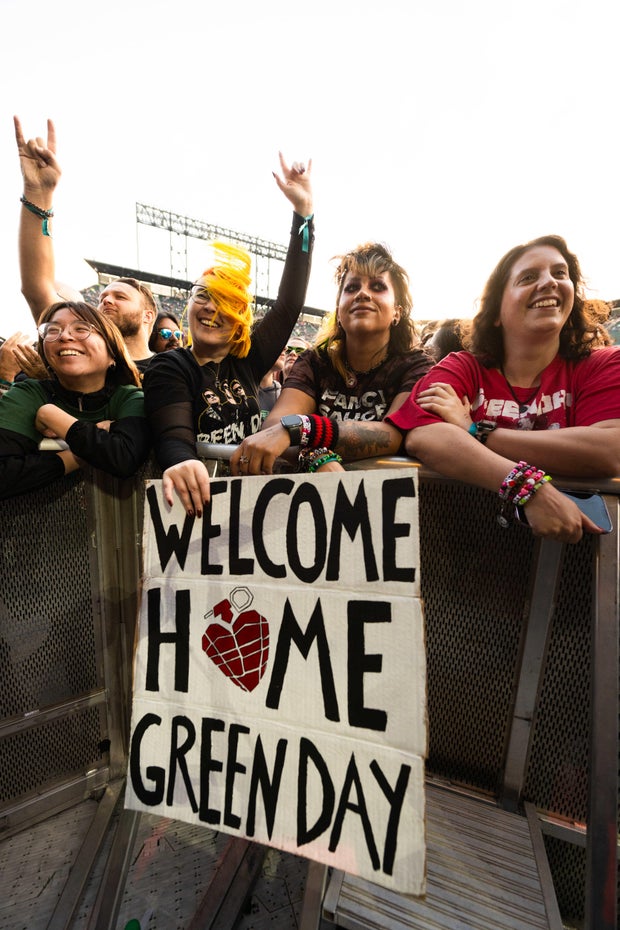 Green Day at Oracle Park