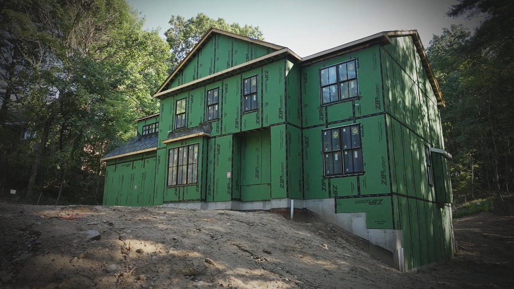 Home being built on fraudulently sold land in Concord, 