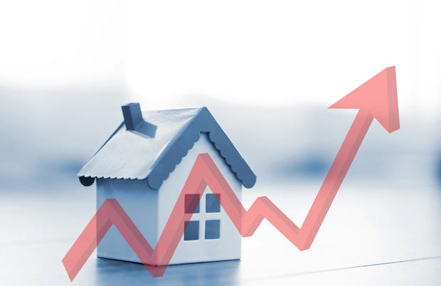 The concept of increasing the cost of housing or house sales . High demand for real estate. The growth of rent and mortgage rates. 