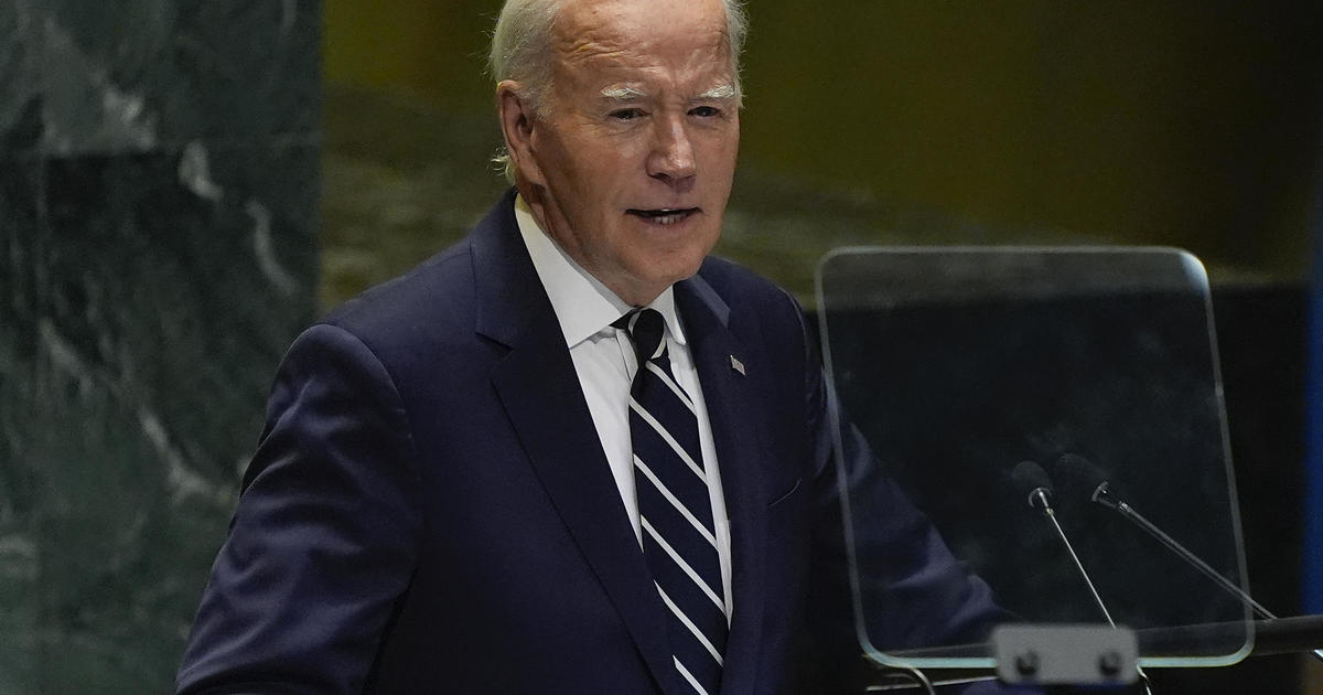 Biden referred to a “remarkable sweep of history” in his final United Nations address as president