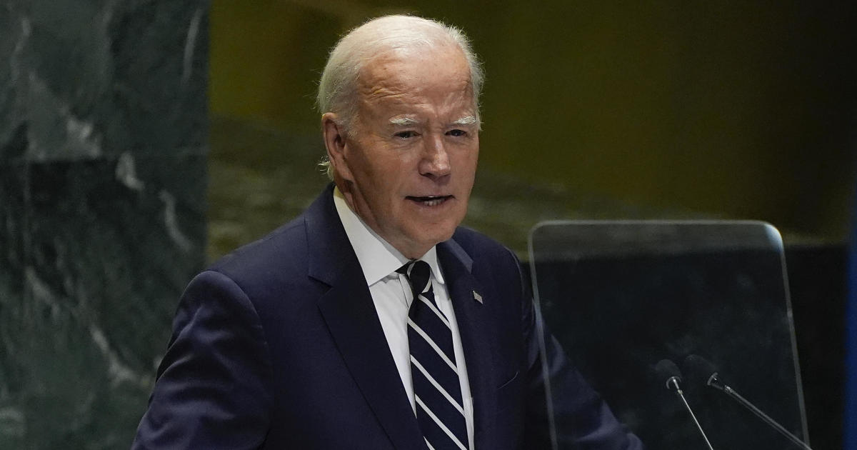 Biden notes “remarkable sweep of history” in his final United Nations address as president