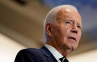 President Biden speaks at an event supporting the Global Coalition to Address Synthetic Drug Threats, on the sidelines of the U.N. General Assembly in New York City, Sept. 24, 2024. 