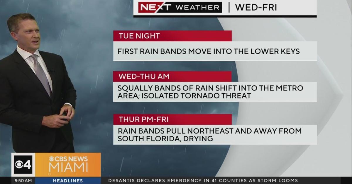 South Florida Weather for Tuesday 9/24/2024 5AM - CBS Miami