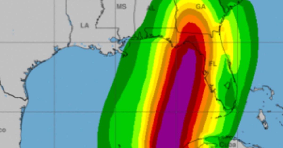 Hurricane Helene could make history in Tallahassee - CBS News
