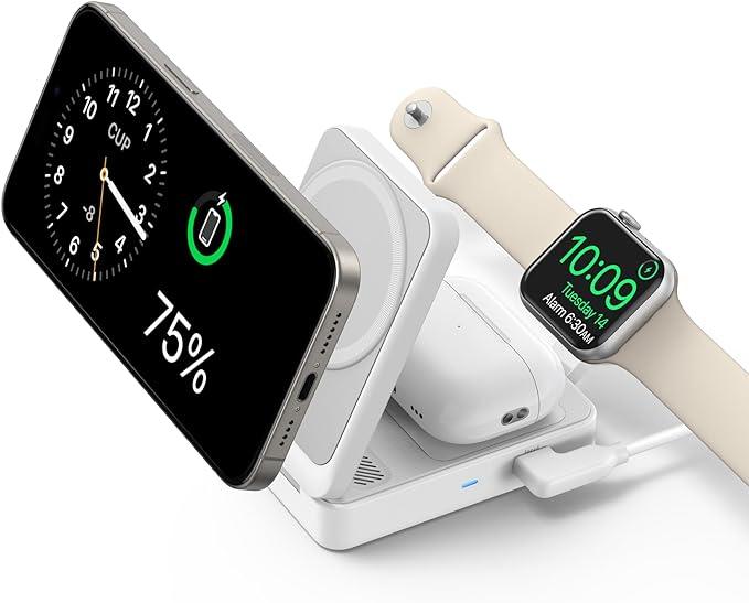 Anker MagGo 3-in-1 iPhone 16 Charging Station