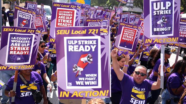 Possible strike SEIU 721 