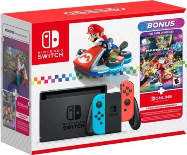 Nintendo Switch Mario Kart 8 Deluxe Bundle 