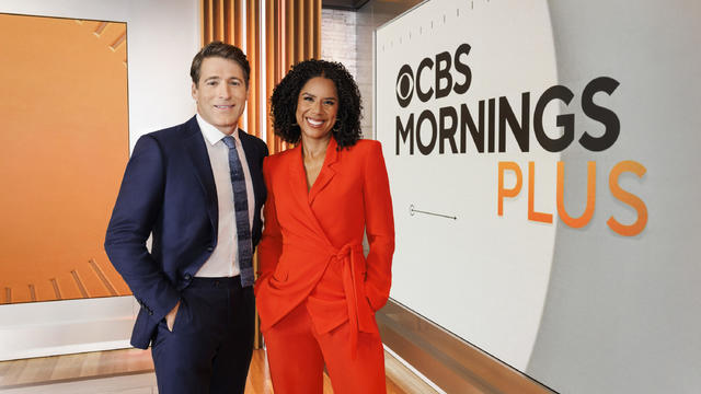 Tony Dokoupil and Adriana Diaz, co-hosts of "CBS Mornings Plus, 