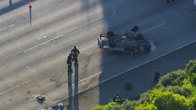 I-580 injury crash 