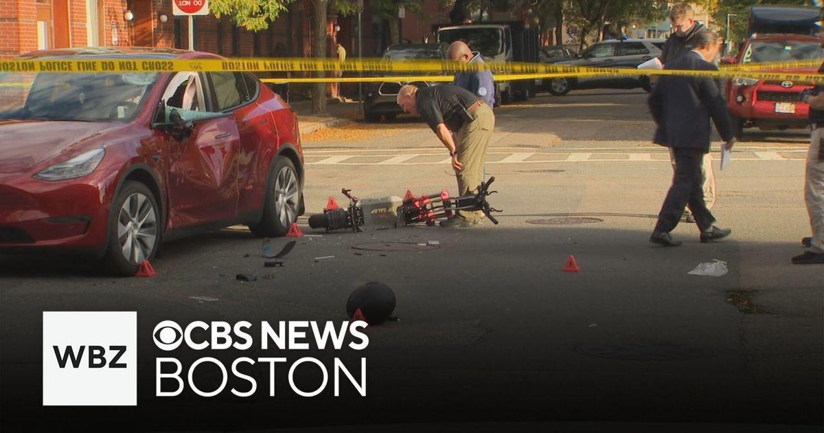 Person critically injured in crash involving car and scooter in Boston ...