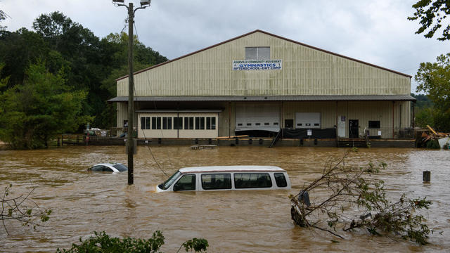 Storm Helene Causes Massive Flooding Across Swath Of Western North Carolina 