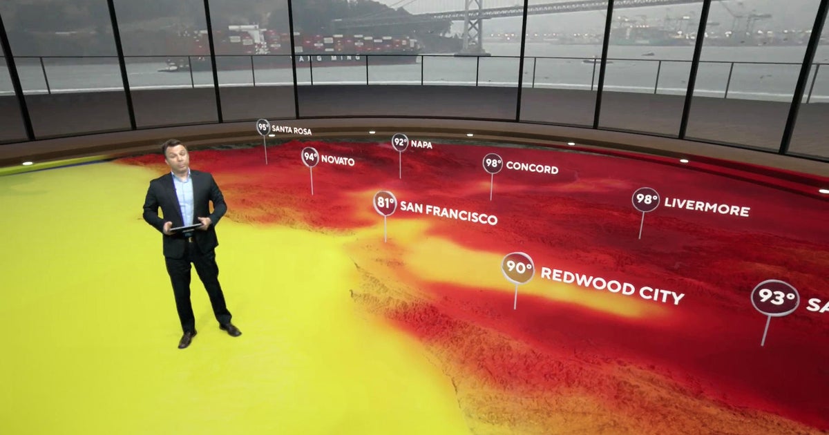 First Alert Weather Saturday night forecast 92824 CBS San Francisco