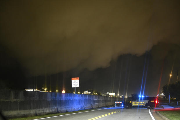 Fire at chemical facility in Conyers, Georgia 