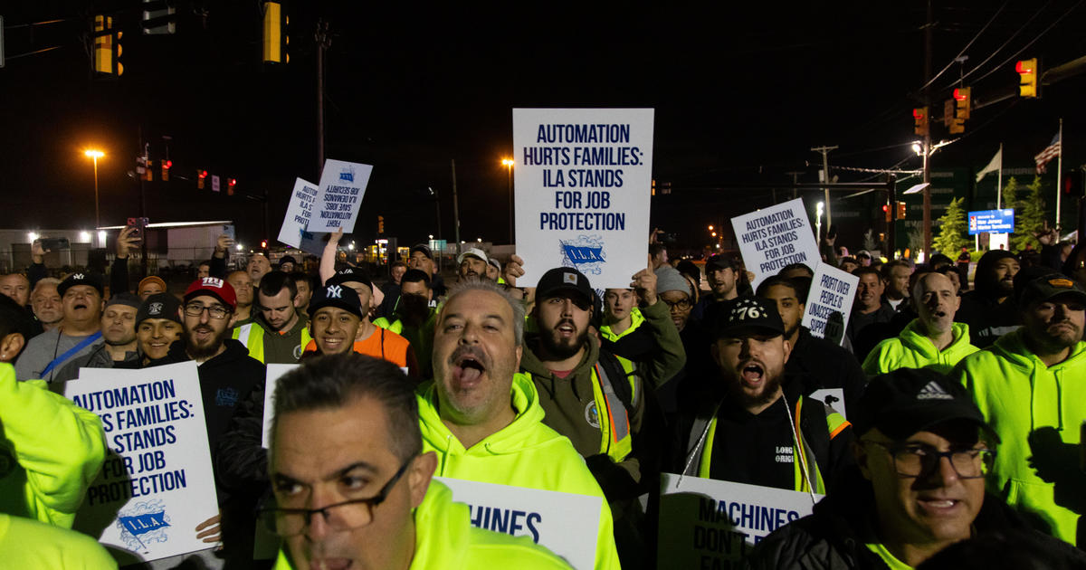 Port strike called at East and Gulf Coast cargo facilities as dockworkers walk off the job