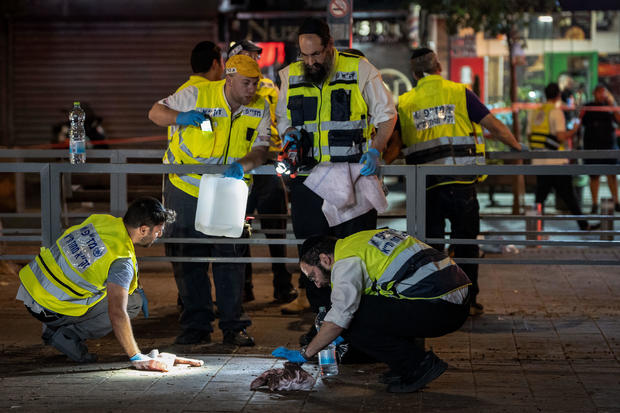 Shooting attack in Tel Aviv 