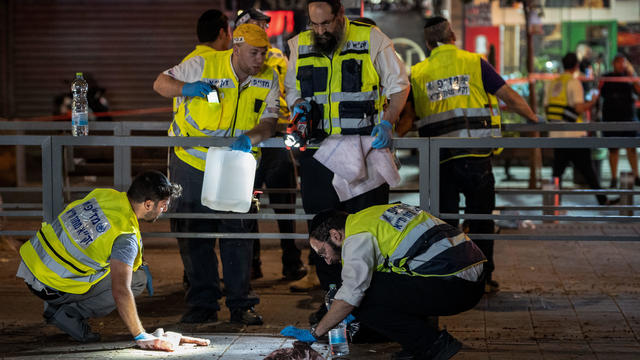 Shooting attack in Tel Aviv 