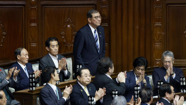 Japan Parliament Names Shigeru Ishiba As Prime Minister 