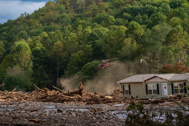 Storm Helene Causes Massive Flooding Across Swath Of Western North Carolina