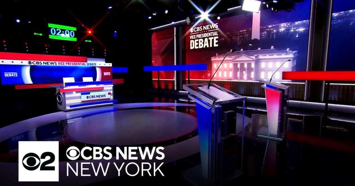 Stage set for 2024 vice presidential debate CBS New York