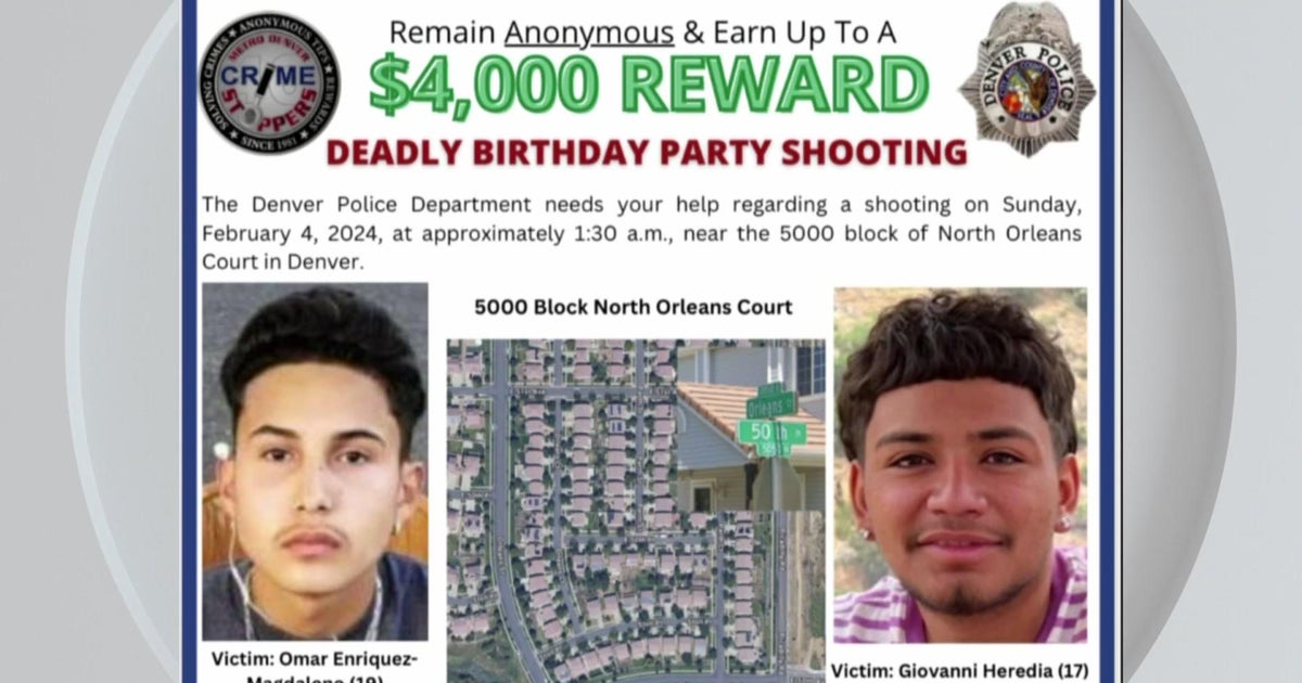 Denver police ask for help solving a deadly shooting at a birthday ...