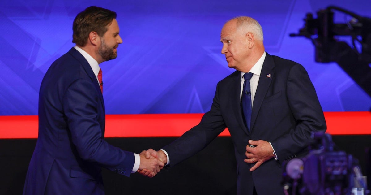 How Vance, Walz struck a cordial tone and focused on policy