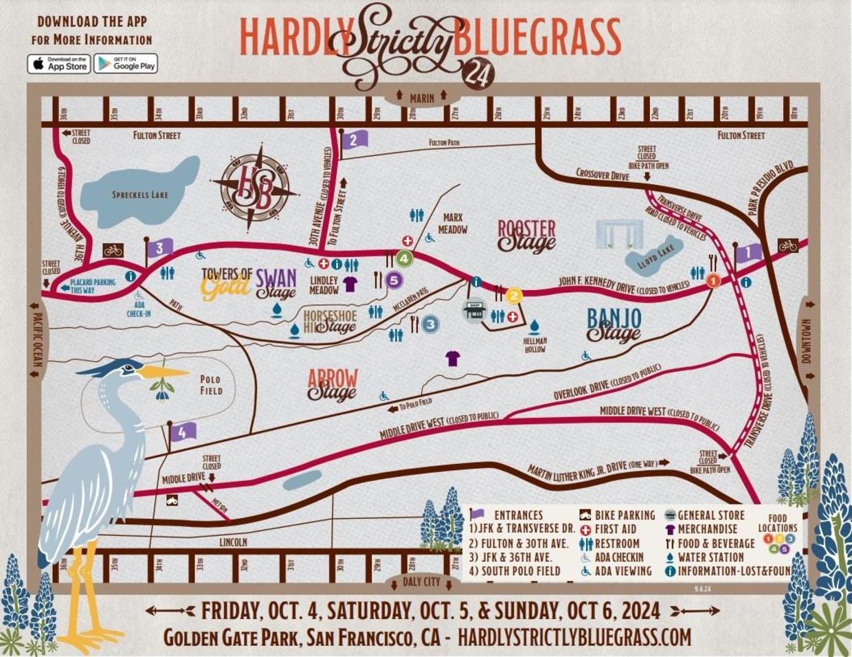 Hardly Strictly Bluegrass 24 starts in San Francisco's Golden Gate Park