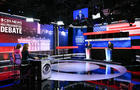 Sen. JD Vance and Minnesota Gov. Tim Walz participate in the vice presidential debate hosted by CBS News at the CBS Broadcast Center in New York City on Oct. 1, 2024. 