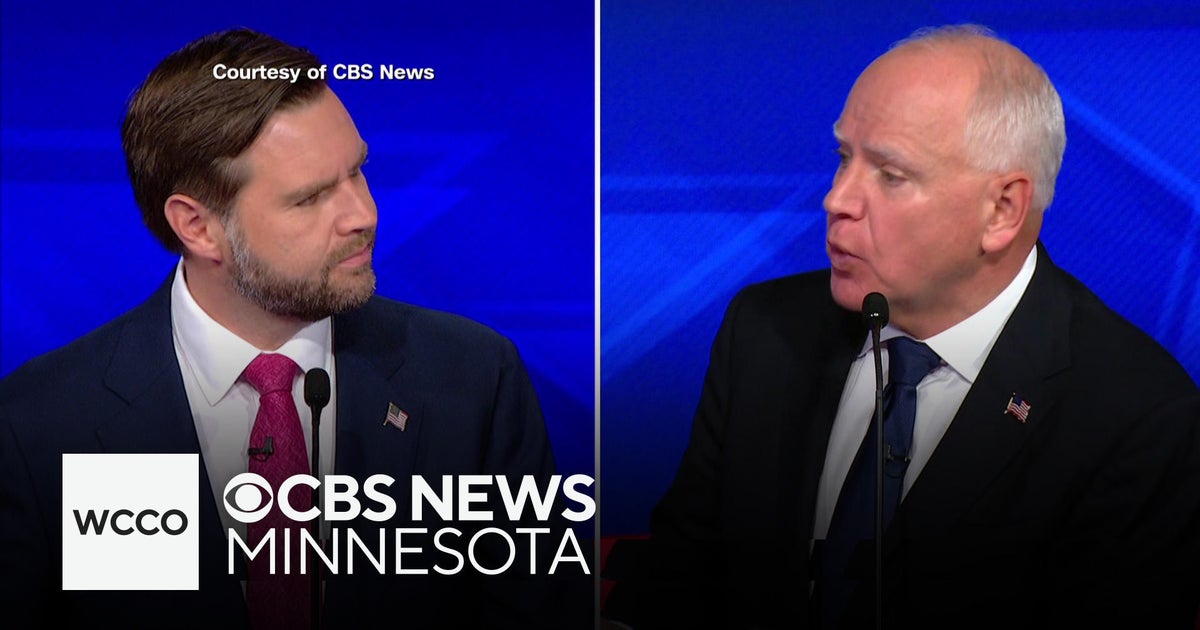 Gov. Tim Walz, Sen. JD Vance face off in vice presidential debate - CBS ...