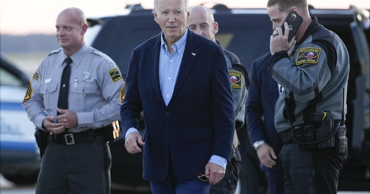 Biden heads to Florida and Georgia to continue surveying Hurricane Helene damage