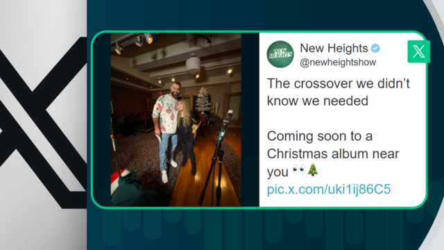 Jason Kelce teases collaboration with Stevie Nicks on upcoming Christmas album 