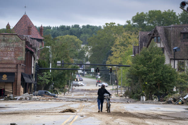 Storm Helene Causes Massive Flooding Across Swath Of Western North Carolina 