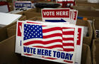 Poll Workers Receive Training For Upcoming Presidential Election In Lansing, Michigan 