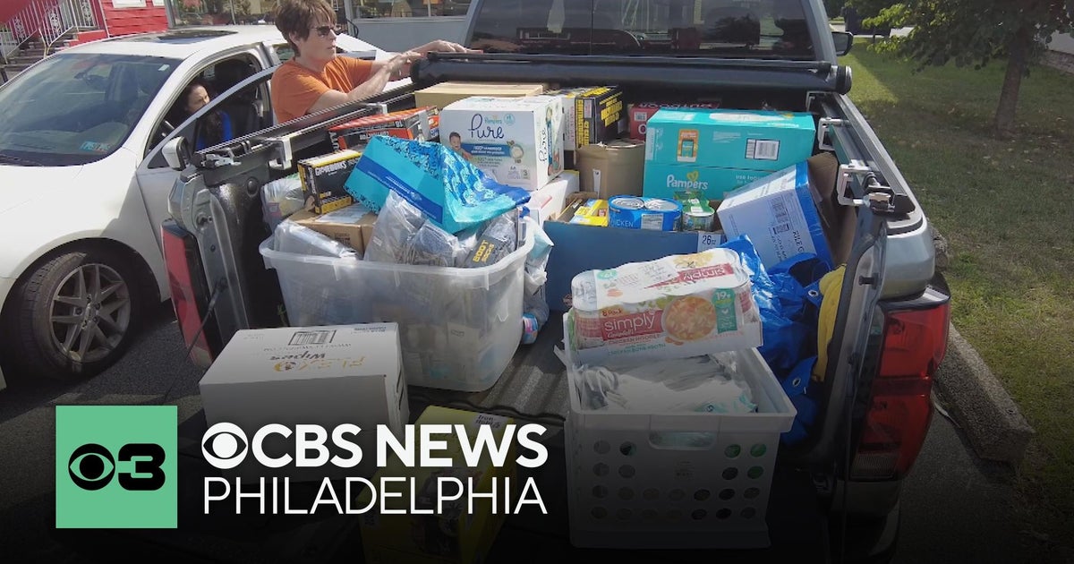 Delaware County tuxedo rental shop sends relief supplies to Hurricane