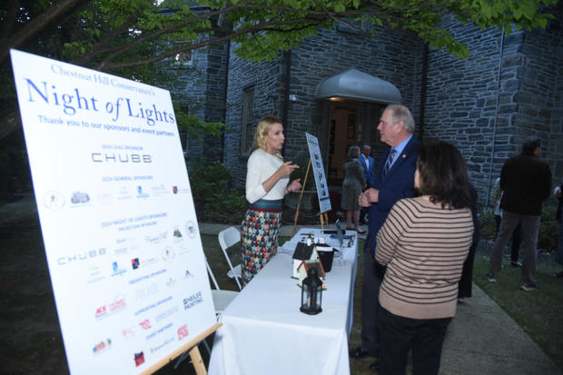 Chestnut Hill Conservancy holds "Night of Lights" kickoff party 