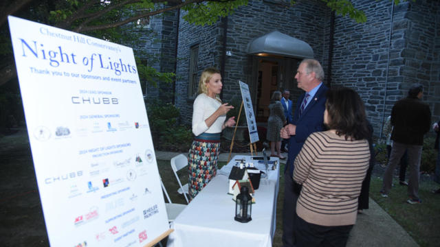 Chestnut Hill Conservancy holds "Night of Lights" kickoff party 