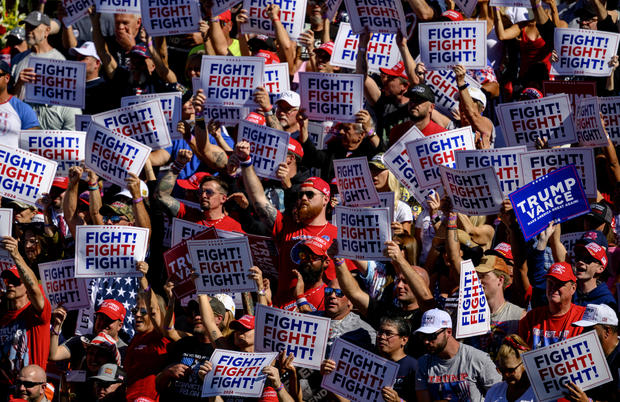 Republican Presidential Candidate Former President Trump Holds Rally In Butler, Pennsylvania 