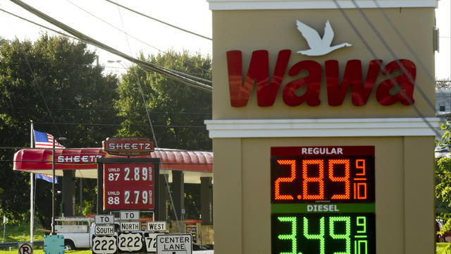 Wawa and Sheetz  Wawa and Sheetz are a few blocks apart along Lancaster Avenue in Cumru Township. Photo by Bill Uhrich 10/10/2018 